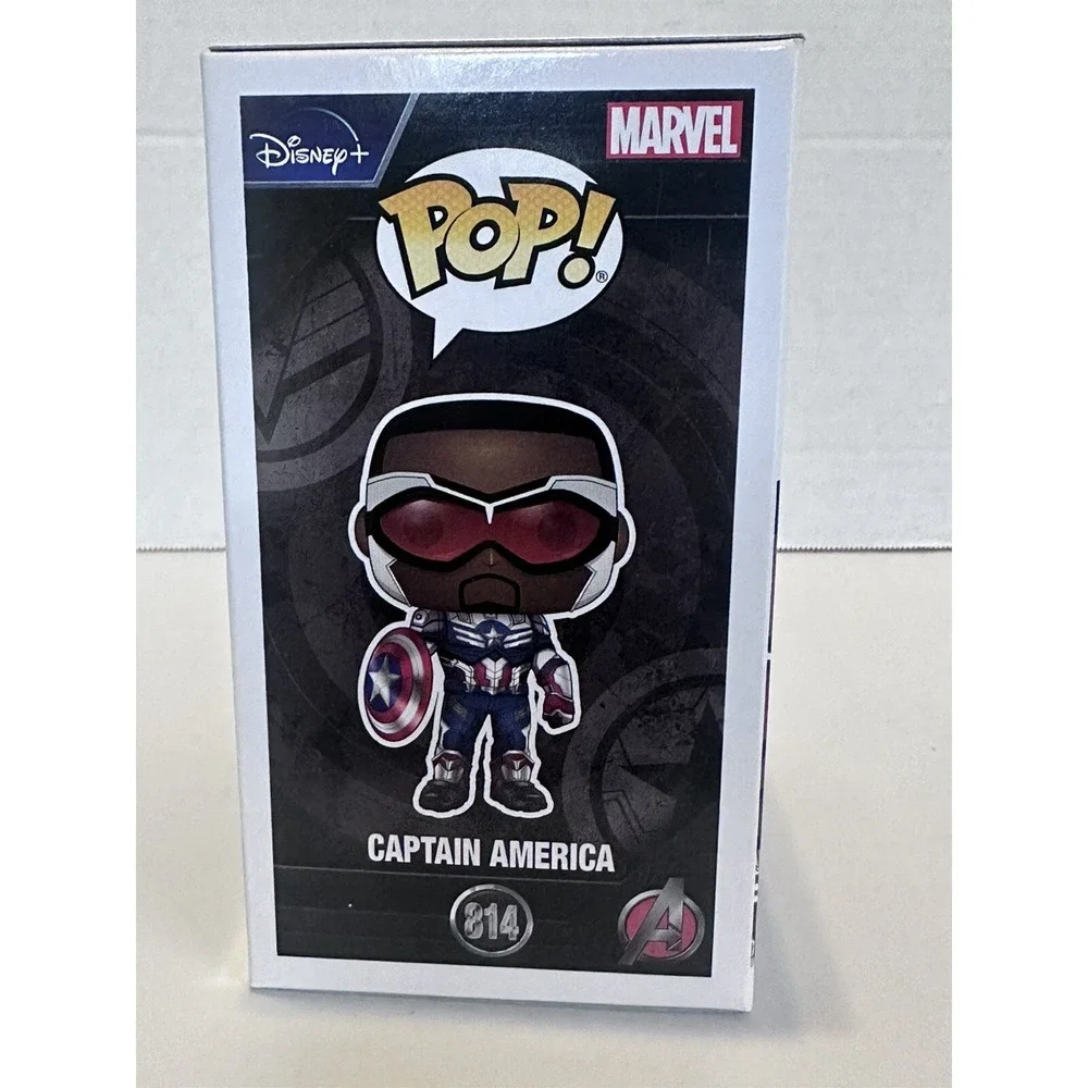 Funko Pop! Marvel Falcon The Winter Soldier Captain America‎ Bobble Head Box 814